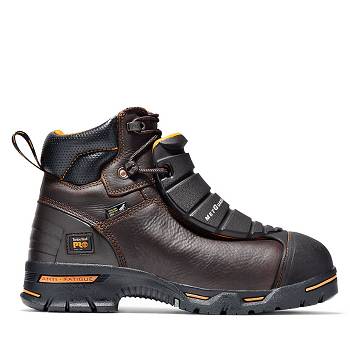 Timberland Férfi PRO Endurance 6" Met Guard Steel Toe Munkavédelmi Bakancs Barna